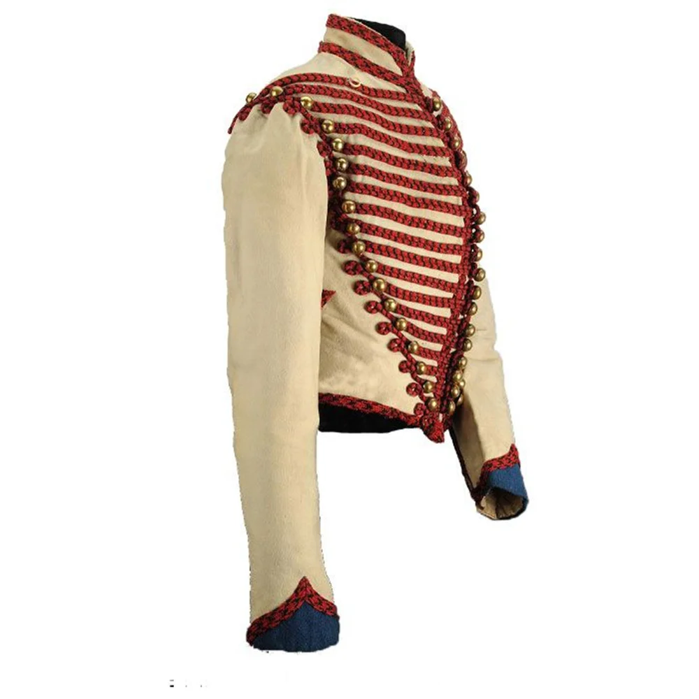 Men Tudor Elizabethan King Renaissance Victorian Fancy Noble Jacket Steampunk Coat Military Royal Prince Jacket
Men Tudor Elizabethan King Renaissance Victorian Fancy Noble Jacket Steampunk Coat Military Royal Prince Jacket