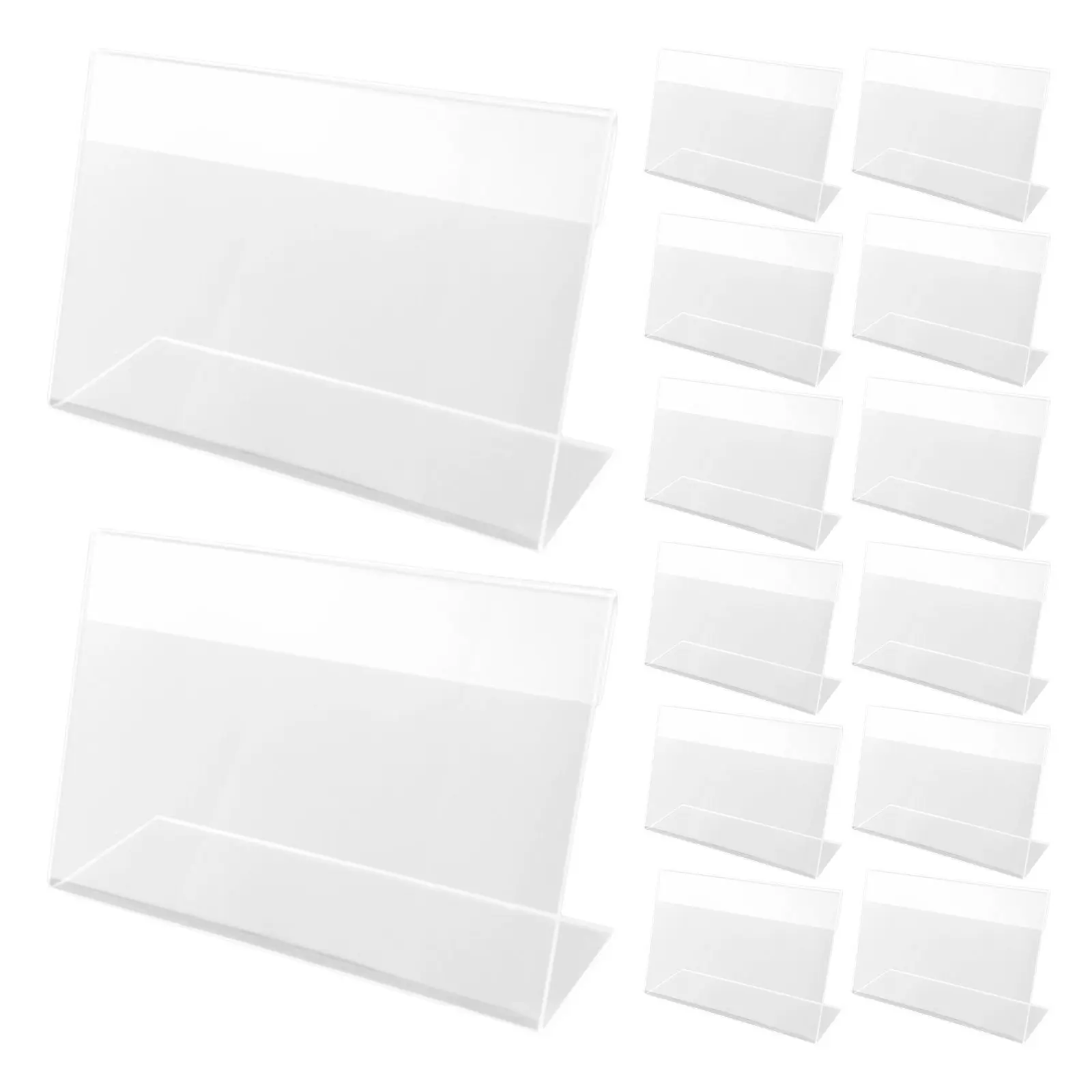 30Pcs Acrylic Plastic Price Tags Transparent Label Holders 6x4cm for Store Shelf Display Retail Pricing Plastic Price Tag
30Pcs Acrylic Plastic Price Tags Transparent Label Holders 6x4cm for Store Shelf Display Retail Pricing Plastic Price Tag