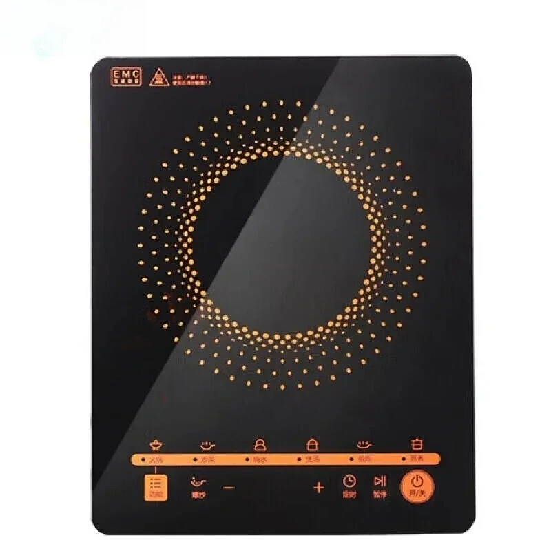 Induction cooker household multi-function 4D waterproof touch panel protection electromagnetic cooker
Induction cooker household multi-function 4D waterproof touch panel protection electromagnetic cooker