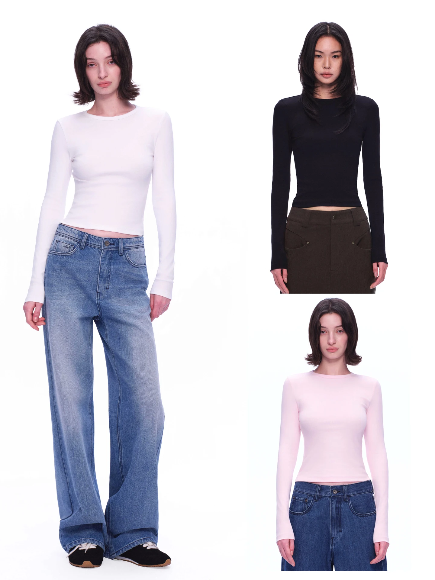 Emp Page Women's Slim Fit Bal Long Sve T-irt Cotton Blend Casual Sle Basic Sle ort Length round Ne
Emp Page Women's Slim Fit Bal Long Sve T-irt Cotton Blend Casual Sle Basic Sle ort Length round Ne