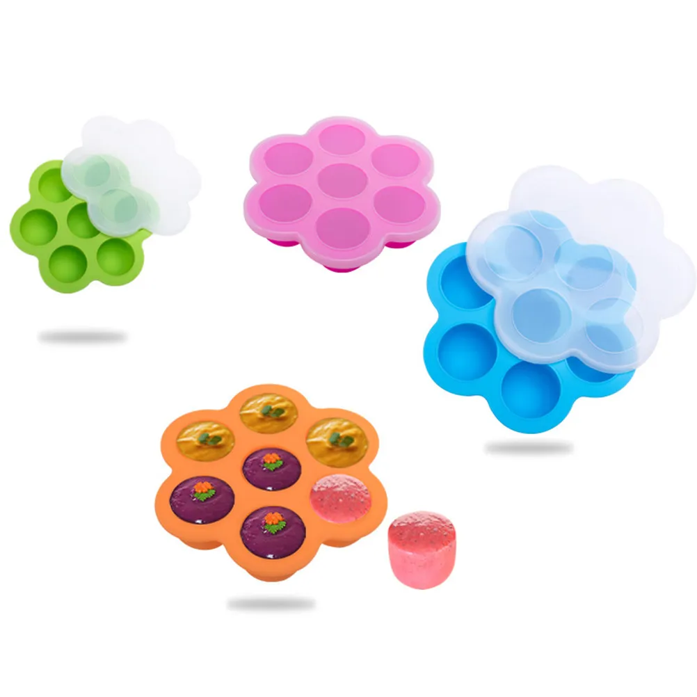 Baby Food Storage Freezer Tray 7 Cavity Reusable Container with Clip on Lid Premium Silicone Microwave Oven Safe Orange
Baby Food Storage Freezer Tray 7 Cavity Reusable Container with Clip on Lid Premium Silicone Microwave Oven Safe Orange