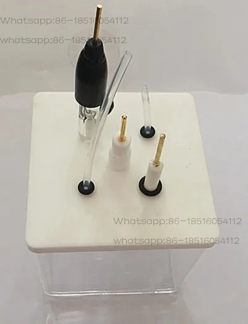 80*80*80mm Quartz Electrolytic Cell Quartz Electrolytic Tank Square Quartz Groove PTFE Cover Electrochemical Tank
80*80*80mm Quartz Electrolytic Cell Quartz Electrolytic Tank Square Quartz Groove PTFE Cover Electrochemical Tank