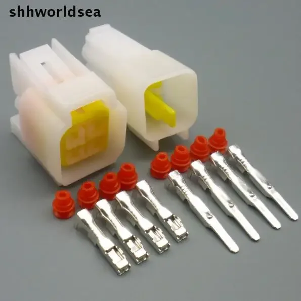 Shhworldsea 2,3 мм, новая автомобильная часть, 4-контактный герметичный водонепроницаемый электрический разъем, провод, автоматический ремонт, женский и мужской разъем, набор вилок
Shhworldsea 2,3 мм, новая автомобильная часть, 4-контактный герметичный водонепроницаемый электрический разъем, провод, автоматический ремонт, женский и мужской разъем, набор вилок