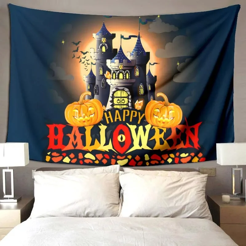Halloween pumpkin bat pattern blanket bedroom home decor children's room soft and comfortable baby blanket birthday gift
Halloween pumpkin bat pattern blanket bedroom home decor children's room soft and comfortable baby blanket birthday gift