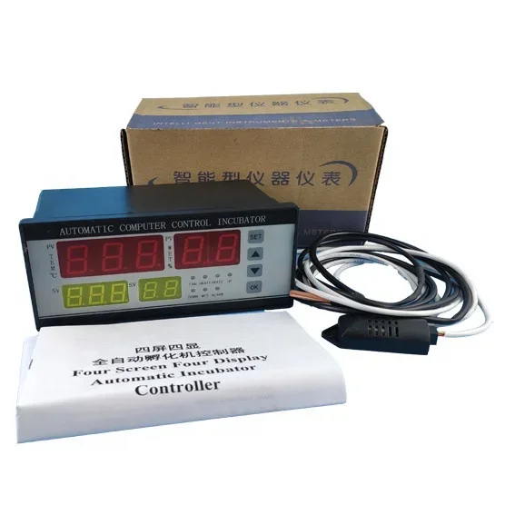 Digital automatic small egg incubator thermostat controller for humidity and temperature controlling XM-18
Digital automatic small egg incubator thermostat controller for humidity and temperature controlling XM-18