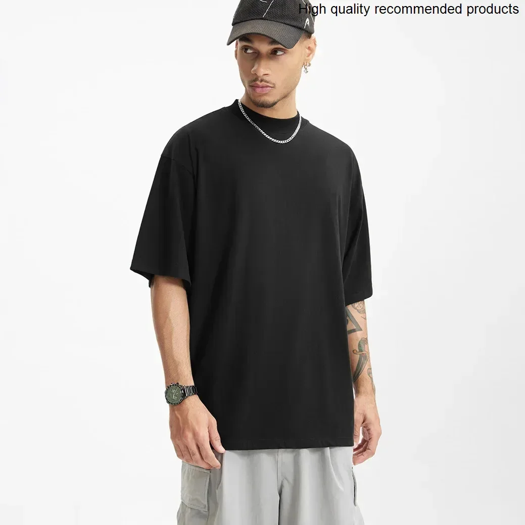 Lightweight 2025 Spring Summer 145g Breathable Cotton Short Sleeve Men Streetwear Loose Casual T-shirt Cityboy Oversize T Shirt
Lightweight 2025 Spring Summer 145g Breathable Cotton Short Sleeve Men Streetwear Loose Casual T-shirt Cityboy Oversize T Shirt