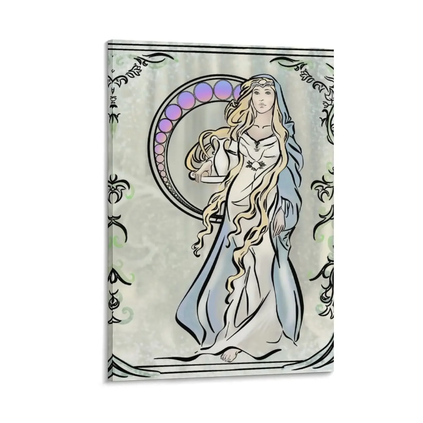 Wood elf queen in the style of J.R.R.Tolkien Canvas Painting Picture on the wall Bedroom deco room decorations for girls
Wood elf queen in the style of J.R.R.Tolkien Canvas Painting Picture on the wall Bedroom deco room decorations for girls