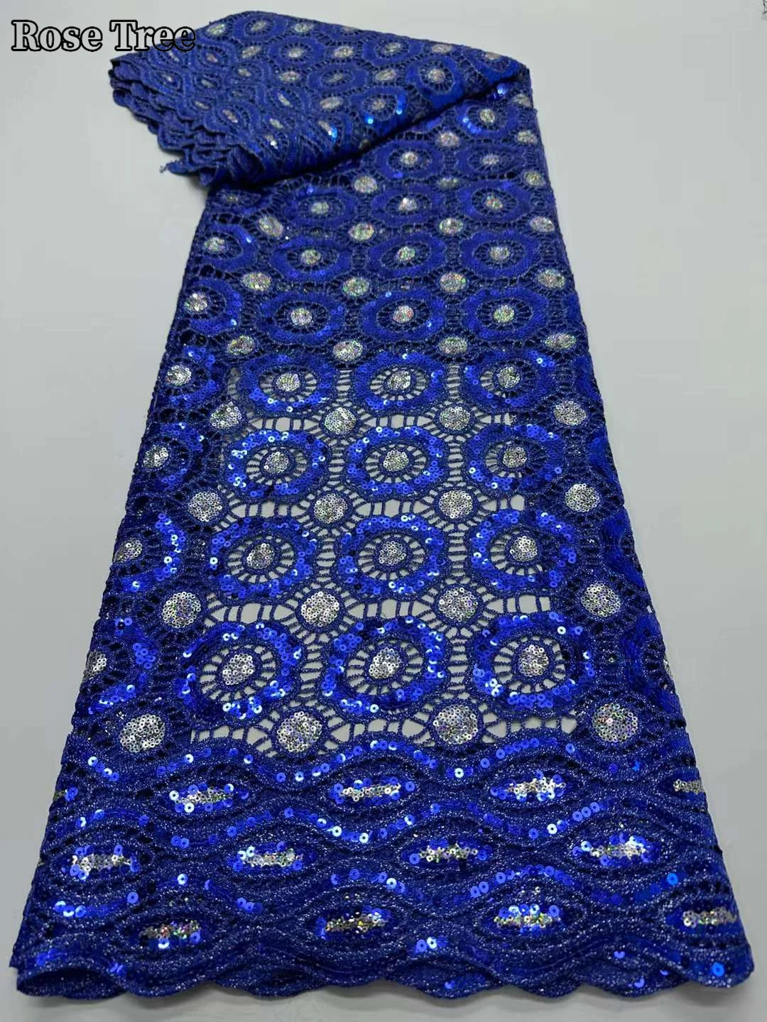 2024 Guipure Cord Sequins Lace Fabric High Quality Nigerian Water Soluble Lace Fabric For Women
2024 Guipure Cord Sequins Lace Fabric High Quality Nigerian Water Soluble Lace Fabric For Women