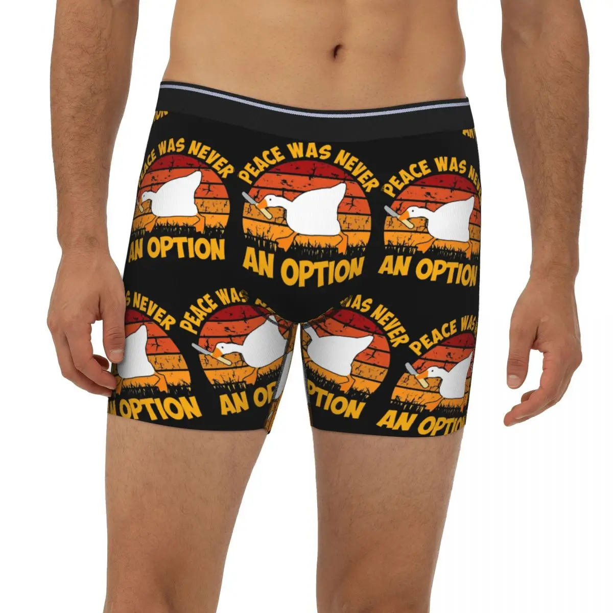 Мир никогда не был вариантом Untitled Goose Art Game Длинные трусы-боксеры Короткие мужские трусы Нижнее белье для Homme Мужчина Подарок бойфренду
Мир никогда не был вариантом Untitled Goose Art Game Длинные трусы-боксеры Короткие мужские трусы Нижнее белье для Homme Мужчина Подарок бойфренду