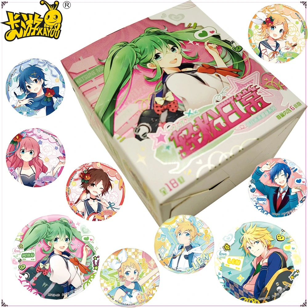 KAYOU Original Hatsune Miku Anime Peripheral Collection HD Print Round Badge for Backpack Cothes Accessories Kids Hobbies Gifts
KAYOU Original Hatsune Miku Anime Peripheral Collection HD Print Round Badge for Backpack Cothes Accessories Kids Hobbies Gifts