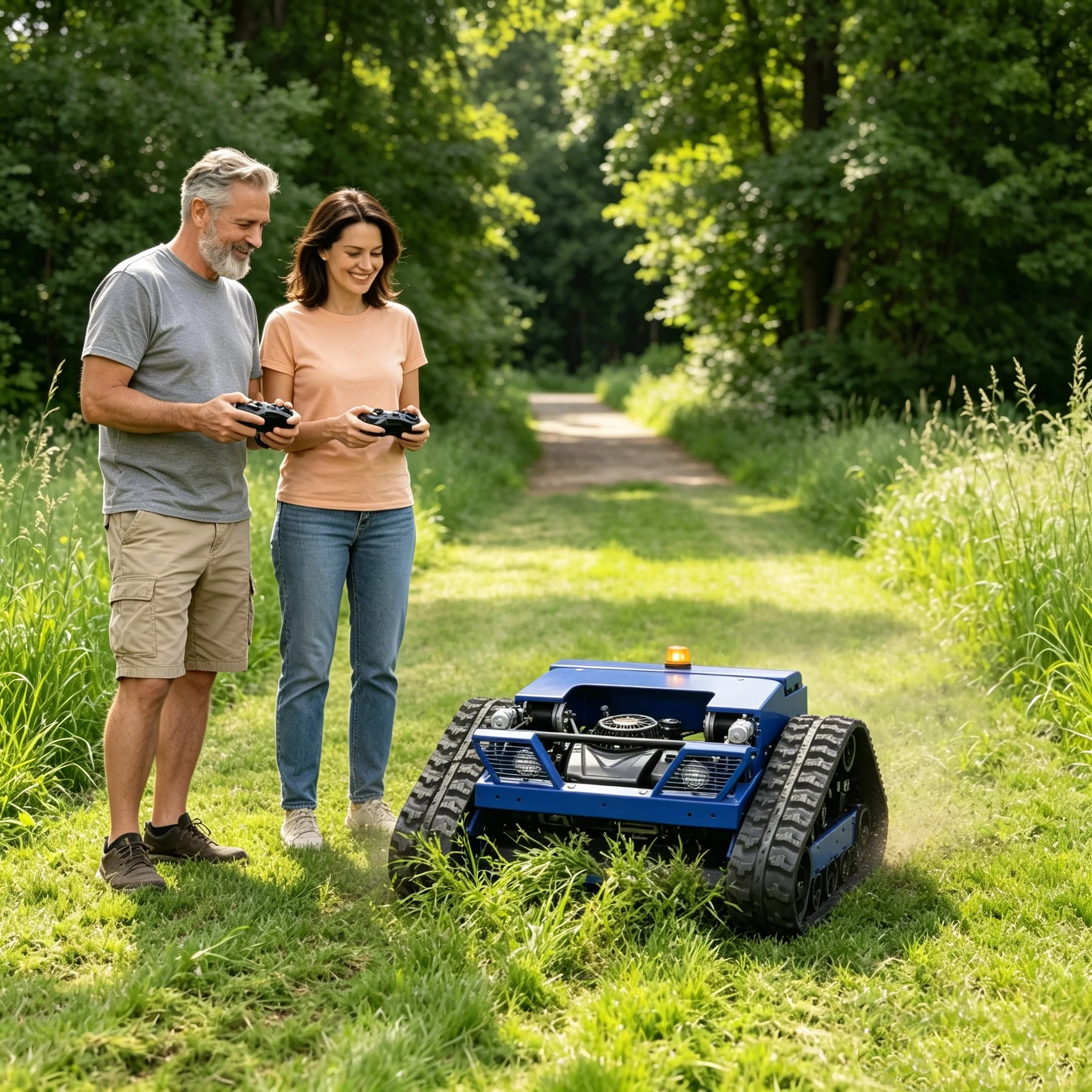 All Terrain Customized Multi Functional Lawn Mower Wide Cutting Coverage Long Remote Control Distance Safe Operation With
All Terrain Customized Multi Functional Lawn Mower Wide Cutting Coverage Long Remote Control Distance Safe Operation With
