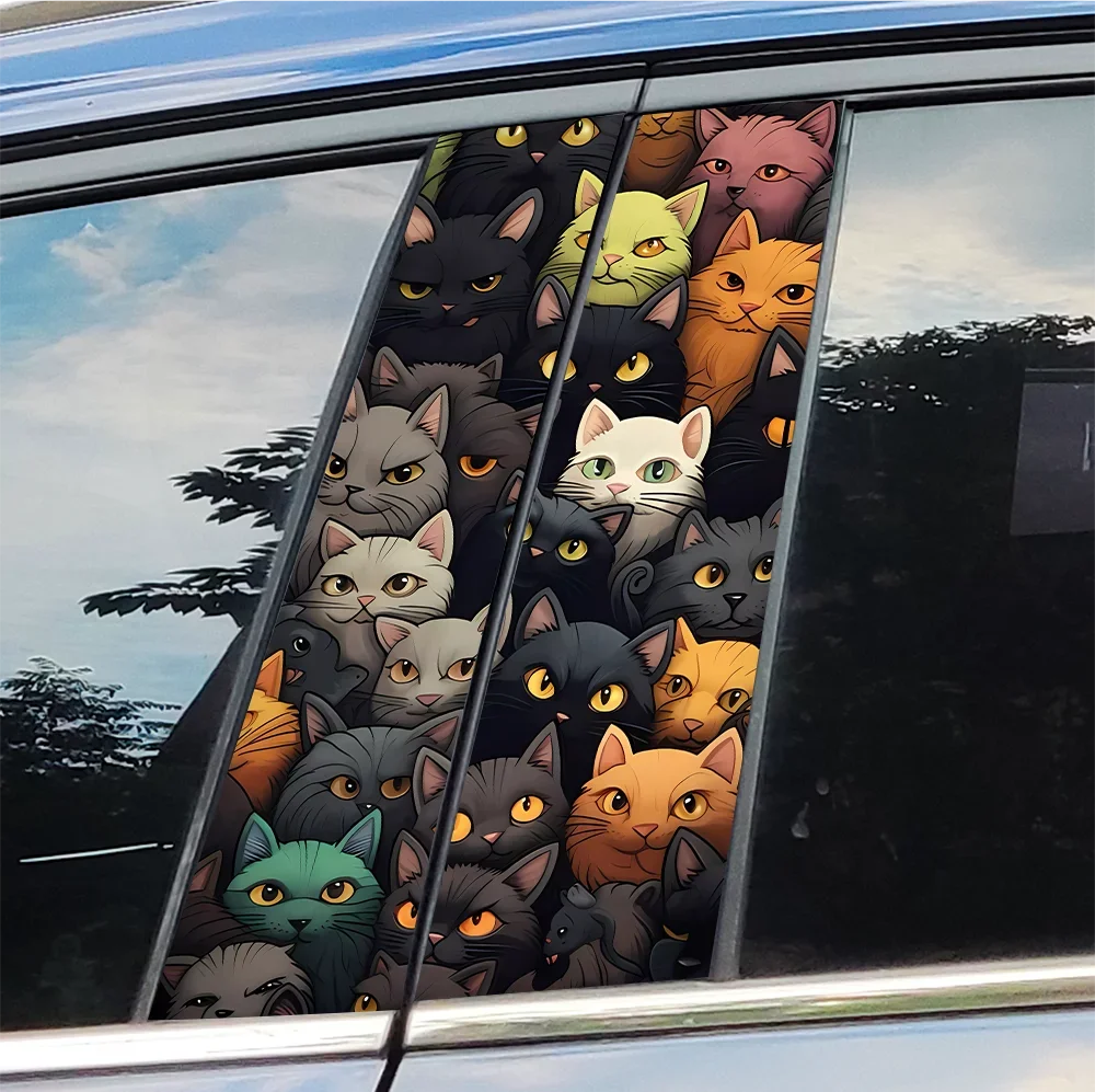 Cute Cat Car Cartoon Stickers Car B-pillar Vinyl Decals Waterproof Auto Center Pillar Sticker Cover Scratches Decors Accessories
Cute Cat Car Cartoon Stickers Car B-pillar Vinyl Decals Waterproof Auto Center Pillar Sticker Cover Scratches Decors Accessories
