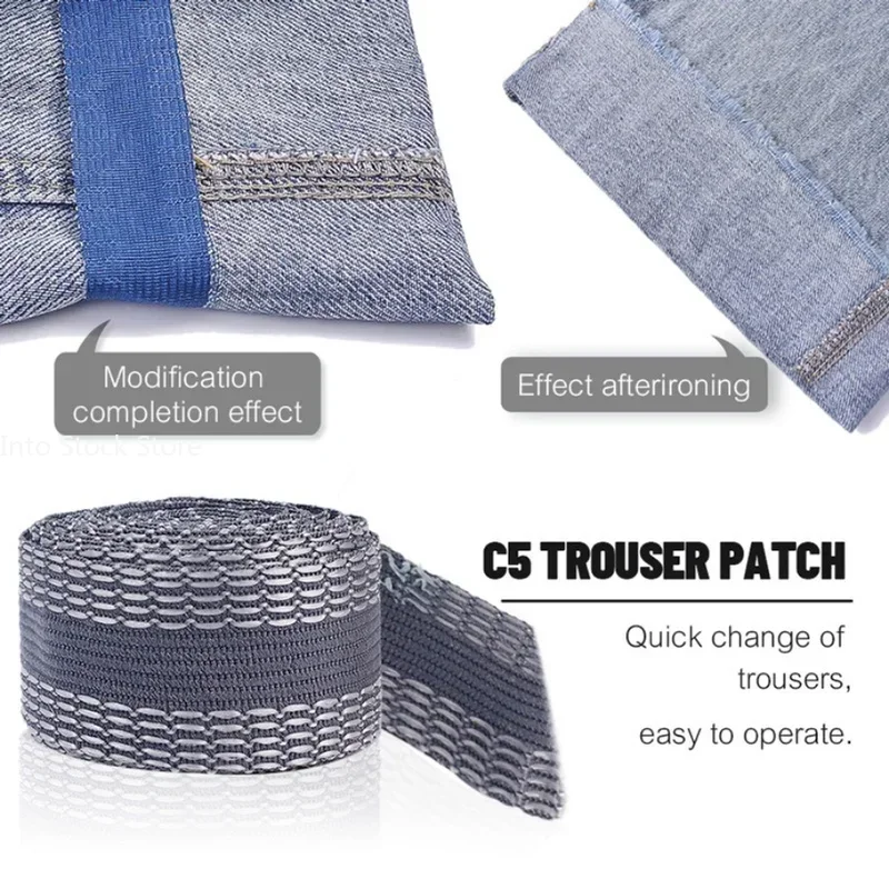 No Sew Hem Tape Self Adhesive 1M Fabric Tape for Jeans Trousers Pants Shortening Repair Iron On Invisible Hemming DIY
No Sew Hem Tape Self Adhesive 1M Fabric Tape for Jeans Trousers Pants Shortening Repair Iron On Invisible Hemming DIY