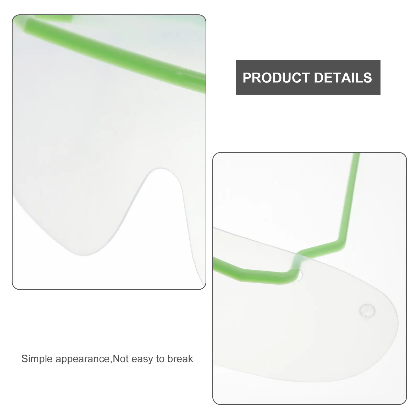 10pcs Disposable Eye Mask One-Time Goggles For Adults Windproof Anti-Spittle Protection High-Definition Lens Eye Protective
10pcs Disposable Eye Mask One-Time Goggles For Adults Windproof Anti-Spittle Protection High-Definition Lens Eye Protective