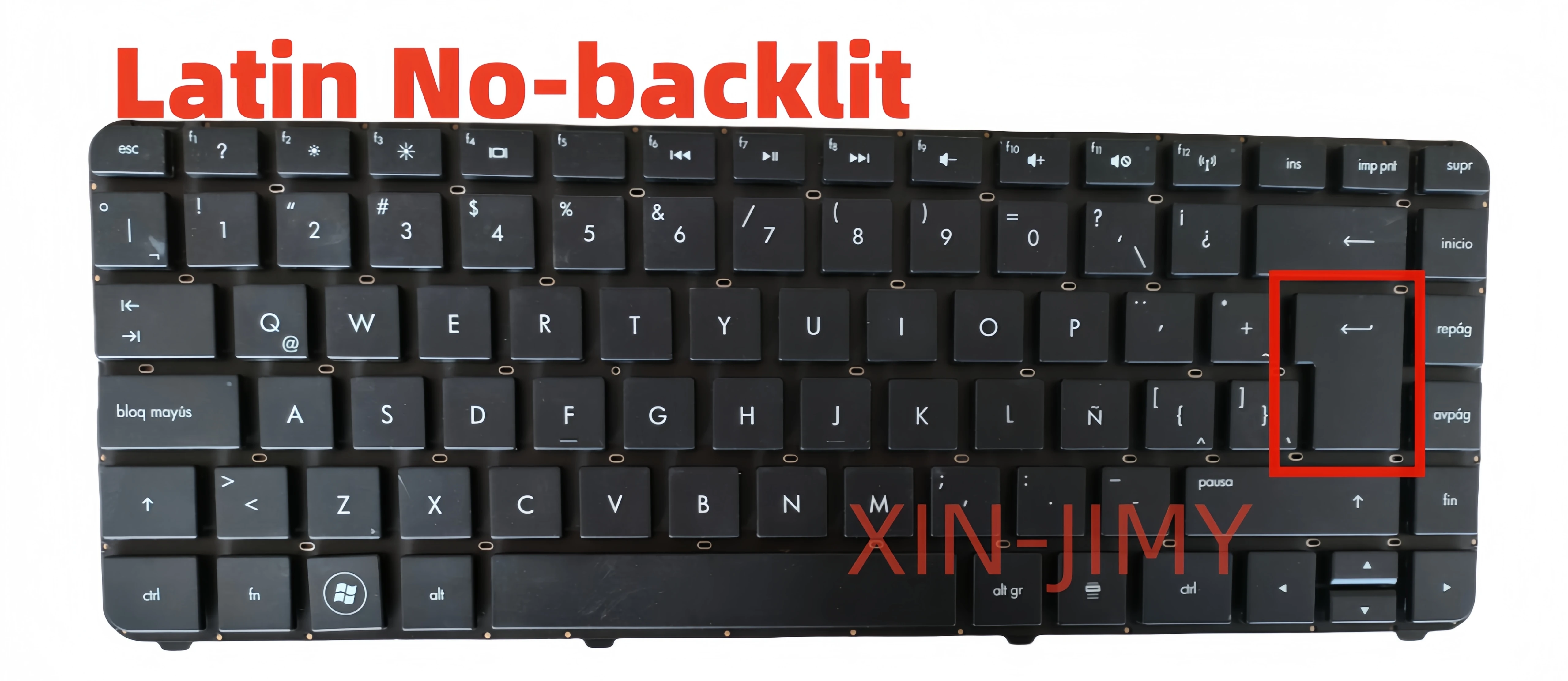 Латинская клавиатура для ноутбука HP DV4-3000 DV4-4000 DM4-3000 DV4-4000 DV4-4169LA DV4-4063LA DV4-4068LA DV4-4167LA без подсветки 
Латинская клавиатура для ноутбука HP DV4-3000 DV4-4000 DM4-3000 DV4-4000 DV4-4169LA DV4-4063LA DV4-4068LA DV4-4167LA без подсветки