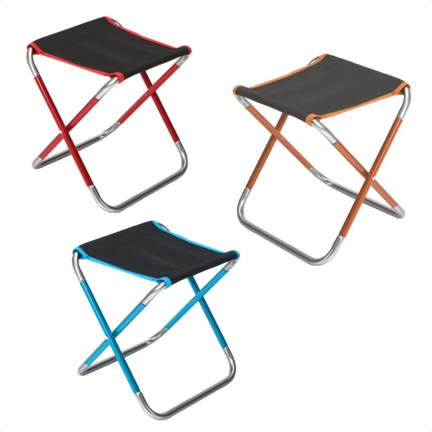 Lightweight Portable Aluminium Camping Chair with Comfortable Cloth Seat - Ideal for Picnic, Fishing, and Outdoor Activities - E
Lightweight Portable Aluminium Camping Chair with Comfortable Cloth Seat - Ideal for Picnic, Fishing, and Outdoor Activities - E