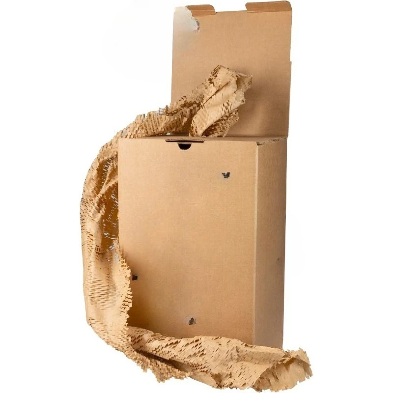 HexaFil Honeycomb Packing Kraft Paper 15" x 20400" (1700 ft) in Self-Dispensed Box - Patented Cushioning Box Filler
HexaFil Honeycomb Packing Kraft Paper 15" x 20400" (1700 ft) in Self-Dispensed Box - Patented Cushioning Box Filler