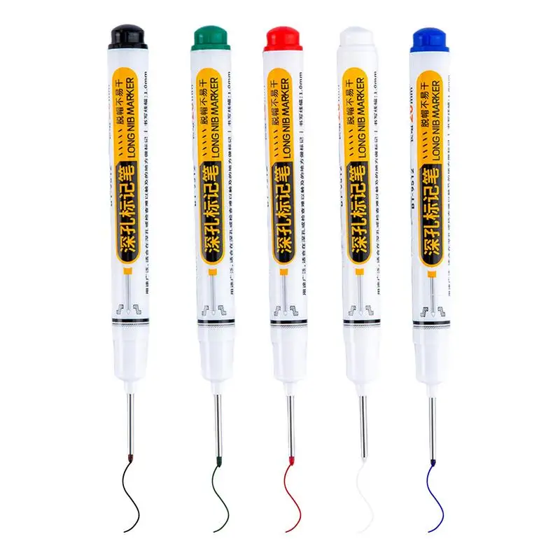 Deep Hole Mark Pen 20MM Ink Long Markers Woodworking Metal For Metal Perforating Pen Waterproof Bathroom Woodworking Decoration
Deep Hole Mark Pen 20MM Ink Long Markers Woodworking Metal For Metal Perforating Pen Waterproof Bathroom Woodworking Decoration