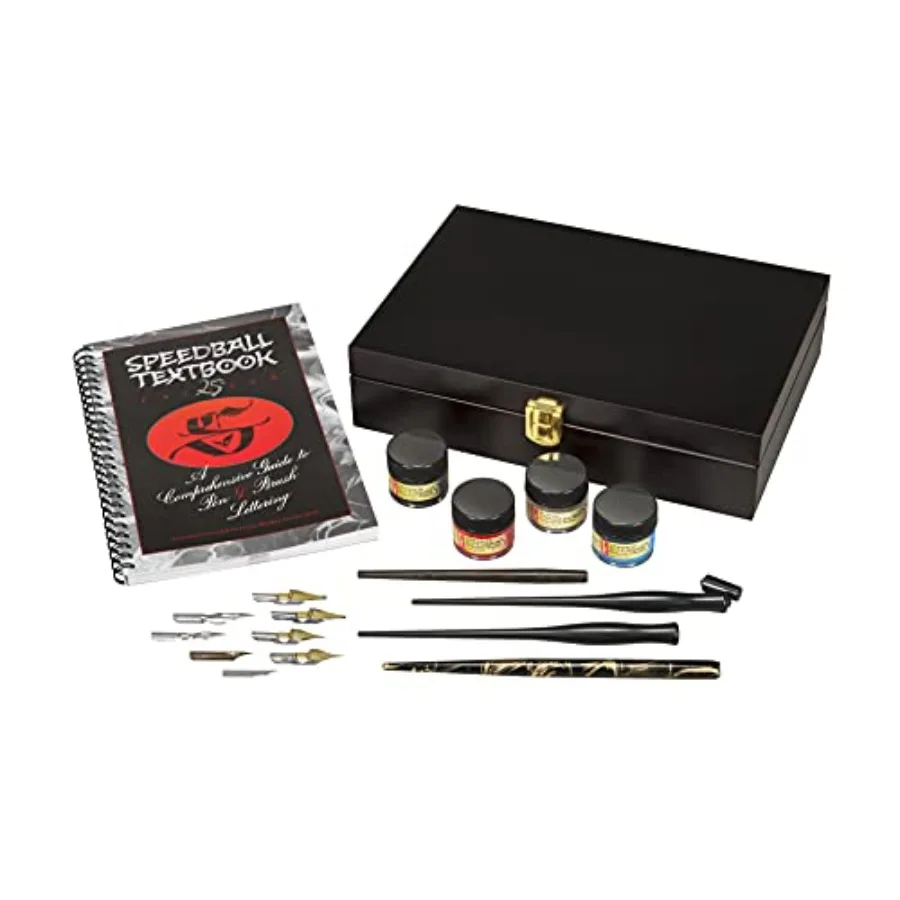 Набор для каллиграфии Art Products 3063: Коллекционный комплект с тонким пером и черными чернилами для элегантного письма и рисования
Набор для каллиграфии Art Products 3063: Коллекционный комплект с тонким пером и черными чернилами для элегантного письма и рисования