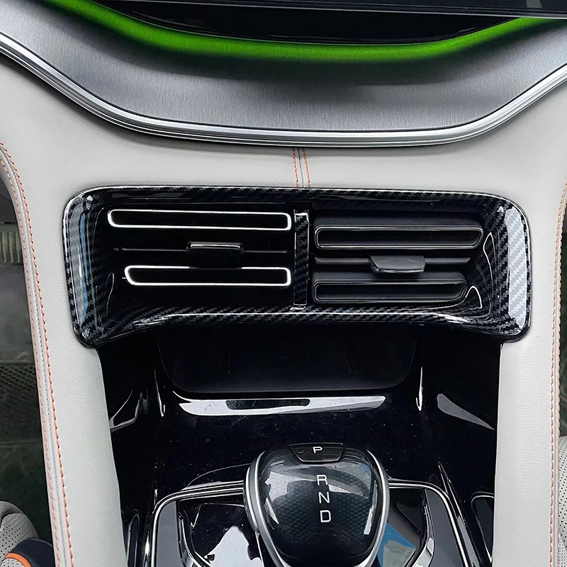 Стайлинг автомобиля, центральная консоль, кондиционер, вентиляционная рамка, декоративная накладка для BYD Song PLUS 2023, цвет углеродного волокна, интерьер
Стайлинг автомобиля, центральная консоль, кондиционер, вентиляционная рамка, декоративная накладка для BYD Song PLUS 2023, цвет углеродного волокна, интерьер