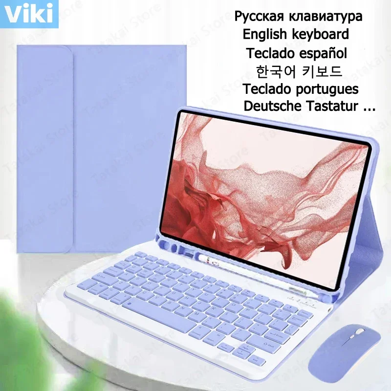 Чехлы с испанской корейской клавиатурой для Samsung Galaxy Tab S9 Plus, чехол с клавиатурой 2023, чехол для Funda Samsung Galaxy Tab S9 Plus 12,4 i
Чехлы с испанской корейской клавиатурой для Samsung Galaxy Tab S9 Plus, чехол с клавиатурой 2023, чехол для Funda Samsung Galaxy Tab S9 Plus 12,4 i