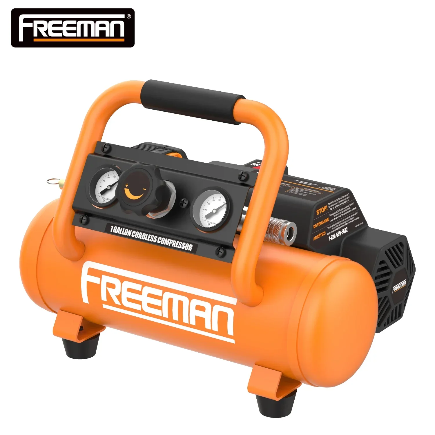 4L 20V Battery 120PSI 240W Cordless Portable Oil Free Mini Paint Spray Gun Air Compressor for Nail Gun
4L 20V Battery 120PSI 240W Cordless Portable Oil Free Mini Paint Spray Gun Air Compressor for Nail Gun
