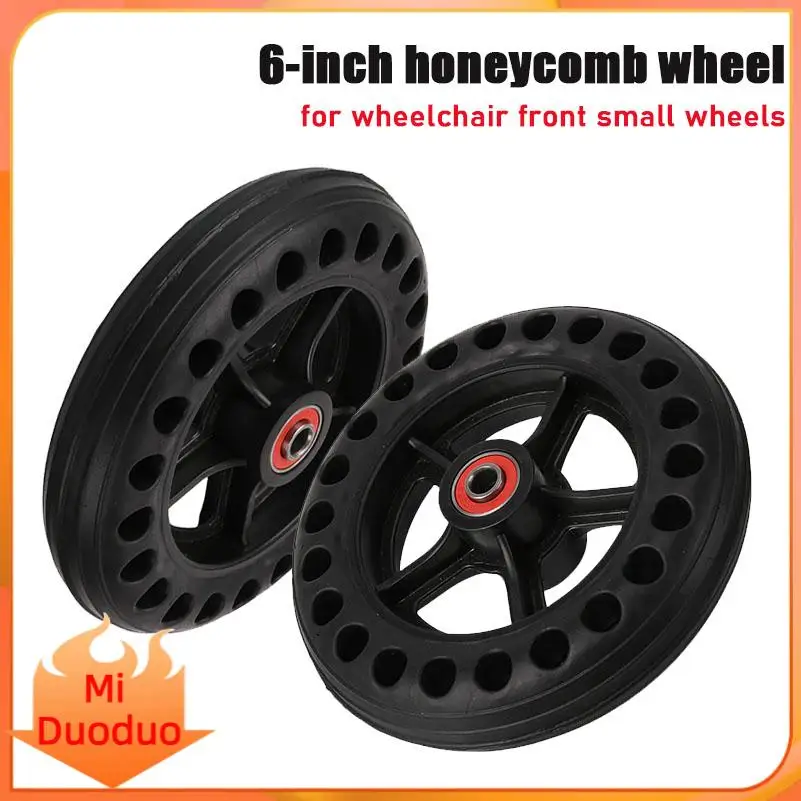 6-inch wheelchair wheel honeycomb wheel solid new wheelchair accessory wheelchair front small wheel accessory
6-inch wheelchair wheel honeycomb wheel solid new wheelchair accessory wheelchair front small wheel accessory