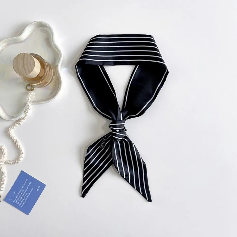 Fashion Spring Woman Skinny Silk Scarf Silk Ribbon Striped Long Hair Strip Multi-use Decorative Belt Lady Hair Tie
Fashion Spring Woman Skinny Silk Scarf Silk Ribbon Striped Long Hair Strip Multi-use Decorative Belt Lady Hair Tie