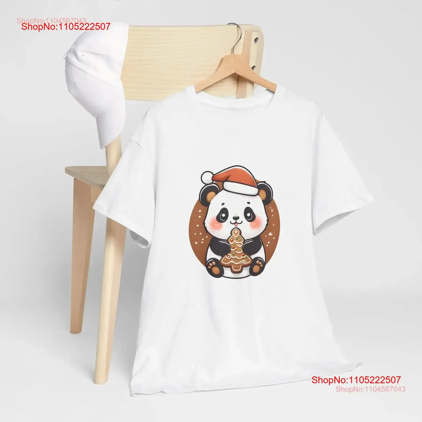 Panda Gingerbread Christmas T Shirt Holiday Festive Animal Cute Xmas Top Winter Season Apparel vintage Washed Breathable
Panda Gingerbread Christmas T Shirt Holiday Festive Animal Cute Xmas Top Winter Season Apparel vintage Washed Breathable