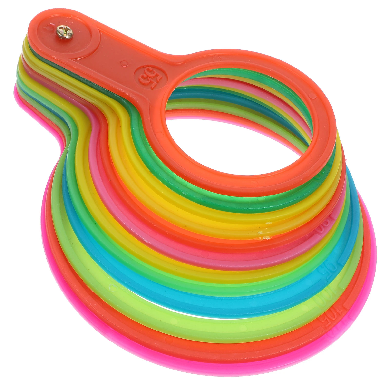Fruit Diameter Measuring Device Measure Circle Size Gauge Tool Tape Instrument Lap for Fruits Plastic Measurement Child
Fruit Diameter Measuring Device Measure Circle Size Gauge Tool Tape Instrument Lap for Fruits Plastic Measurement Child