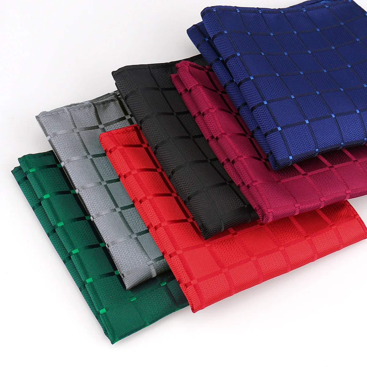 Vintage Plaid Men Pocket Square British Design Check Solid Color Handkerchief Male Suit Pocket Hanky Accessories Grey Black Wine
Vintage Plaid Men Pocket Square British Design Check Solid Color Handkerchief Male Suit Pocket Hanky Accessories Grey Black Wine