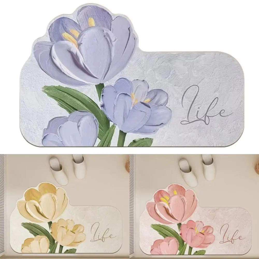 New Special-shaped Pastoral Flower Carpet Soft Non-slip Door Gasket Water Absorbing Flower Floor Mat Home Decoratation
New Special-shaped Pastoral Flower Carpet Soft Non-slip Door Gasket Water Absorbing Flower Floor Mat Home Decoratation