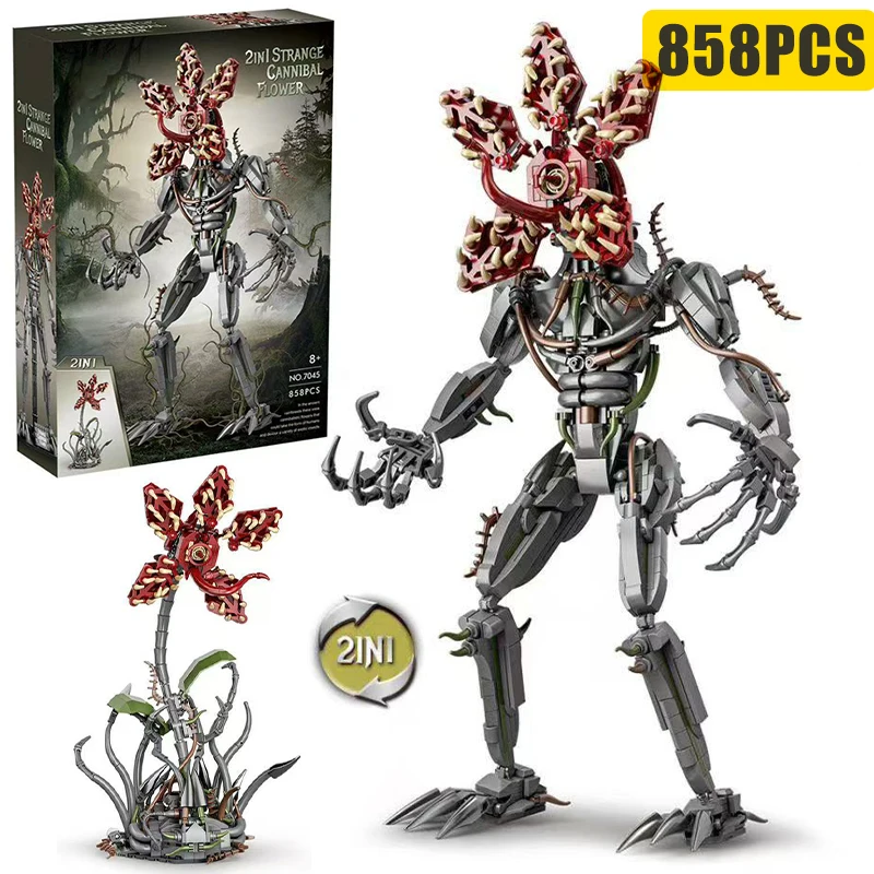 Креативный конструктор 2-в-1 «Карниворное растение» (858 деталей), цветок-каннибал, декор для дома, коллекционные MOC-блоки, игрушки для детей, подарок
Креативный конструктор 2-в-1 «Карниворное растение» (858 деталей), цветок-каннибал, декор для дома, коллекционные MOC-блоки, игрушки для детей, подарок