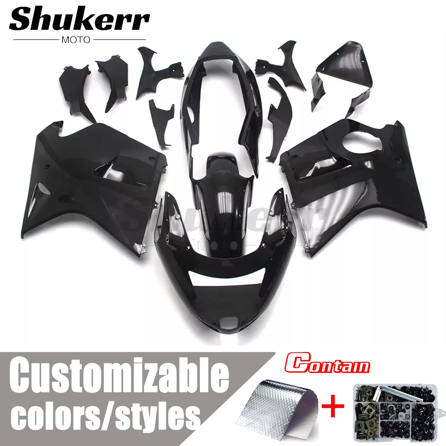 Fit for Honda Cbr1100Xx 1996-2007 New Abs Motorcycle Plastics Fairing Kit Injection Mold Bodywork Panel Kit Black 97 98 99 01
Fit for Honda Cbr1100Xx 1996-2007 New Abs Motorcycle Plastics Fairing Kit Injection Mold Bodywork Panel Kit Black 97 98 99 01
