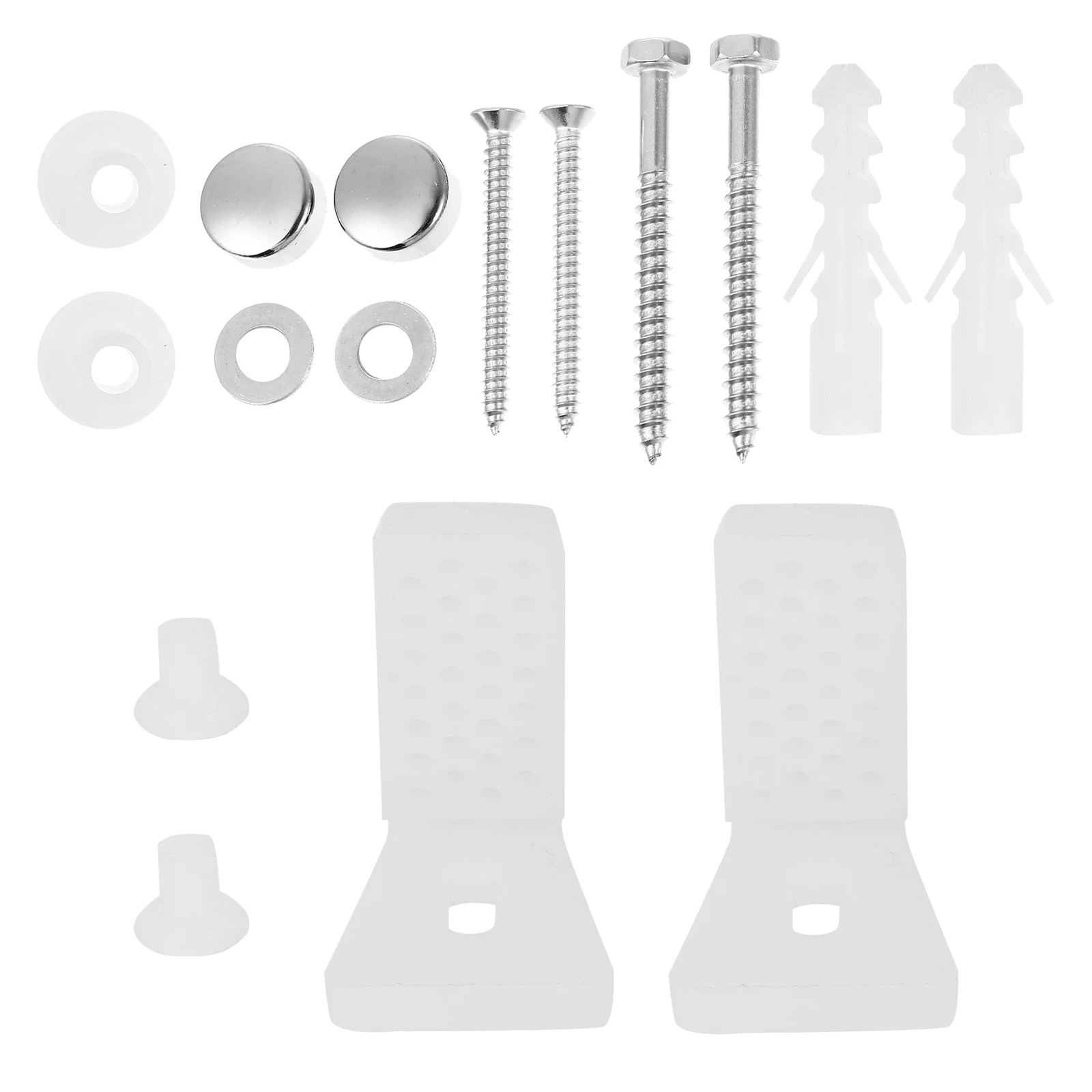 1 set Universal Toilet Seat Fixing Bolts L Shaped Mounting Screws Replacement Kit Double Nylon Hardware Floor Fixings Durable
1 set Universal Toilet Seat Fixing Bolts L Shaped Mounting Screws Replacement Kit Double Nylon Hardware Floor Fixings Durable