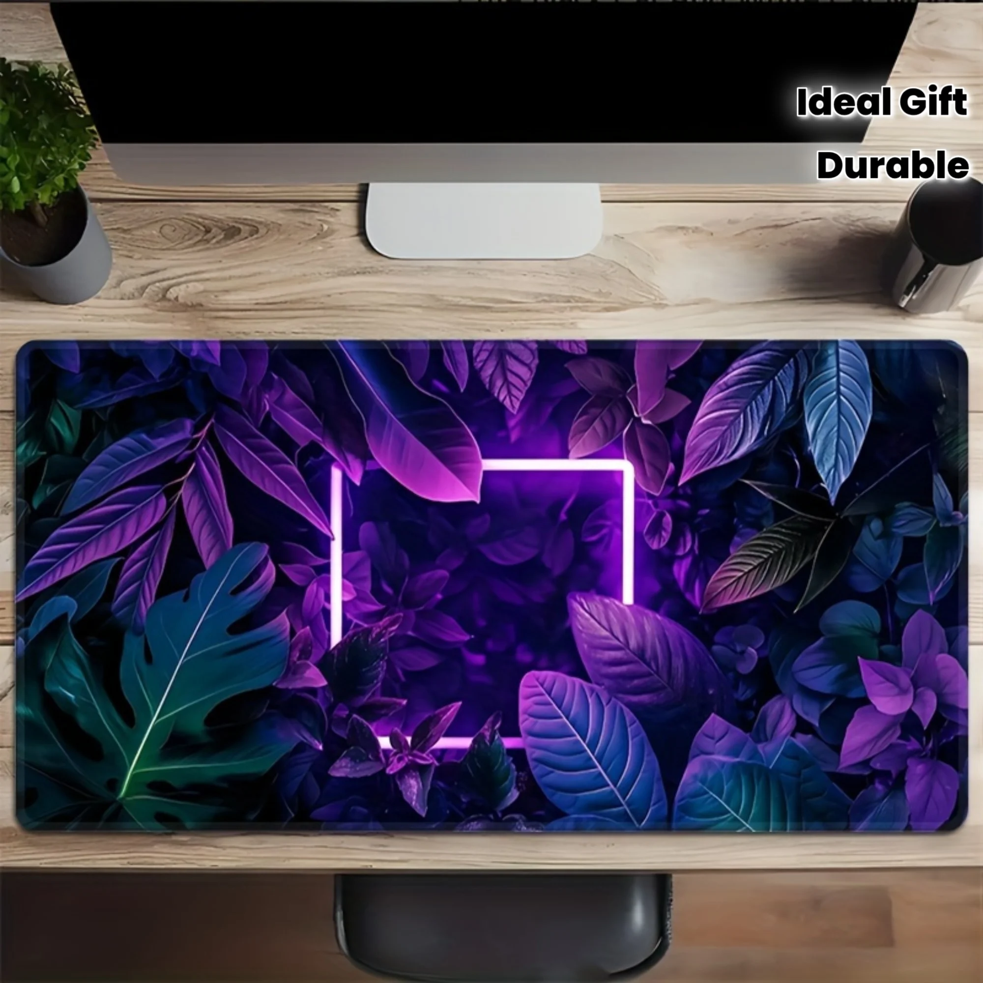 Большой игровой коврик для мыши с зелеными листьями — прочный резиновый коврик для стола с нескользящей основой, удлиненный коврик для клавиатуры для киберспорта
Большой игровой коврик для мыши с зелеными листьями — прочный резиновый коврик для стола с нескользящей основой, удлиненный коврик для клавиатуры для киберспорта