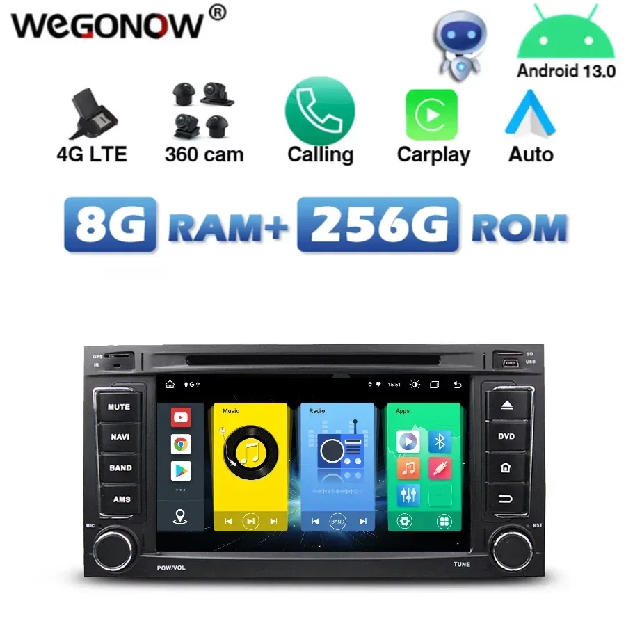 4G SIM DSP Carplay Android 13.0 8G+256G 8-ядерный автомобильный DVD-плеер GPS Карта RDS Радио Wi-Fi Bluetooth Для VW TOUAREG MULTIVAN 2002-2012
4G SIM DSP Carplay Android 13.0 8G+256G 8-ядерный автомобильный DVD-плеер GPS Карта RDS Радио Wi-Fi Bluetooth Для VW TOUAREG MULTIVAN 2002-2012
