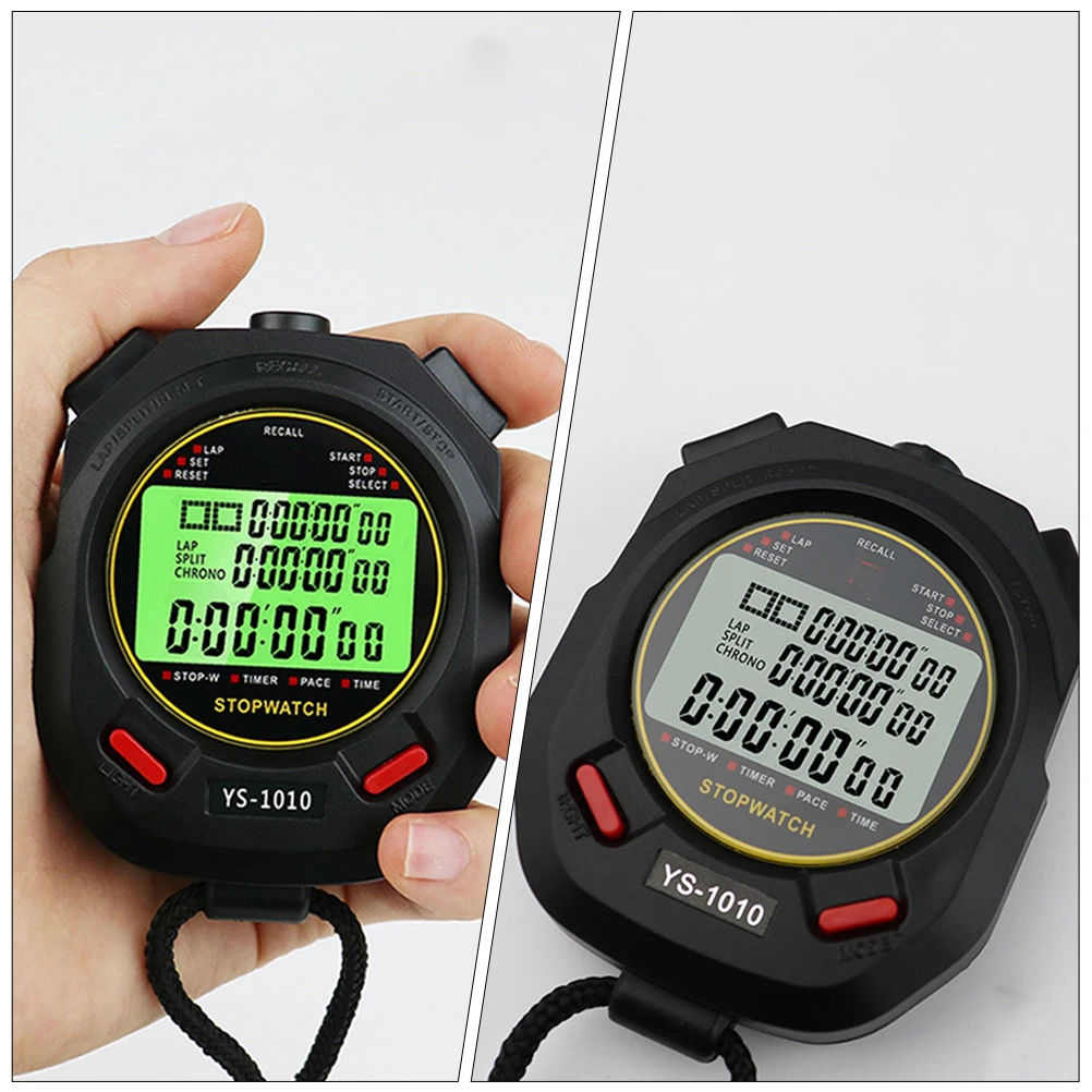 Luminous Stopwatch Match Electronic Timer For Sports Referee Training Timer Waterproof Fitness Stopwatch Multi-Function Digital
Luminous Stopwatch Match Electronic Timer For Sports Referee Training Timer Waterproof Fitness Stopwatch Multi-Function Digital