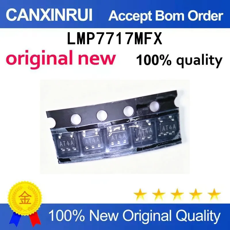 (5-100 pieces)LMP7717MFX silk screen printing AT4A SOT23-5 brand new in stock
(5-100 pieces)LMP7717MFX silk screen printing AT4A SOT23-5 brand new in stock
