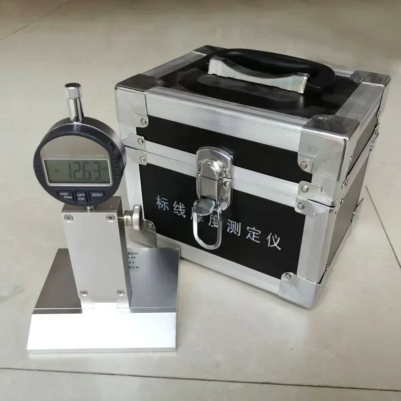 STT-950 Pavement Marking Thickness Gauge Road Thickness Digital High Precision Digital Meter Project
STT-950 Pavement Marking Thickness Gauge Road Thickness Digital High Precision Digital Meter Project