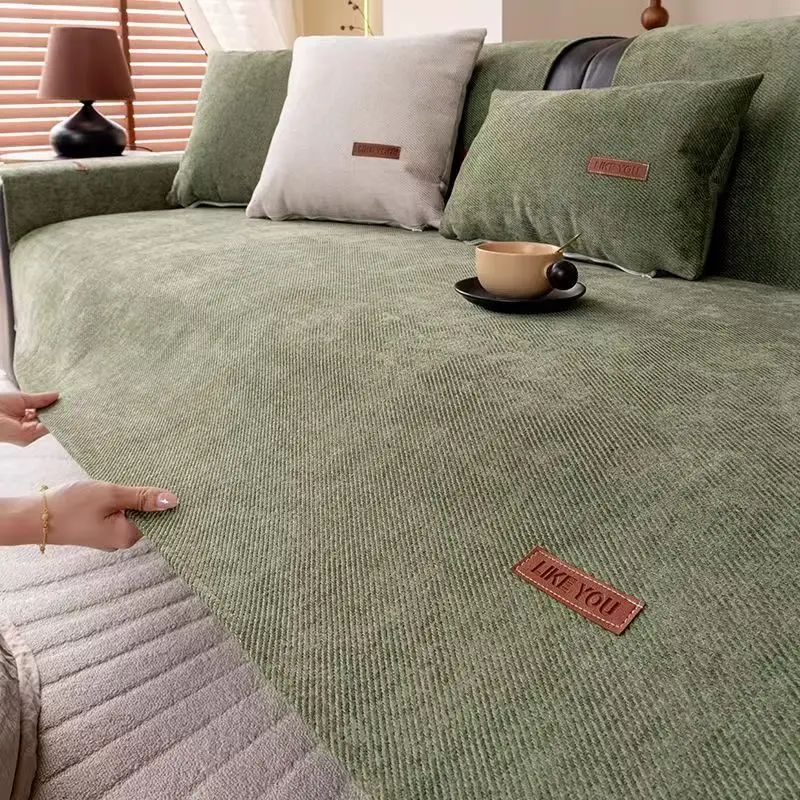 Cotton Linen Solid Color Sofa Cover Simple Non-Slip Dustproof Living Room Decoration Sofa Cushion Backrest Armrest Protect Towel 
Cotton Linen Solid Color Sofa Cover Simple Non-Slip Dustproof Living Room Decoration Sofa Cushion Backrest Armrest Protect Towel