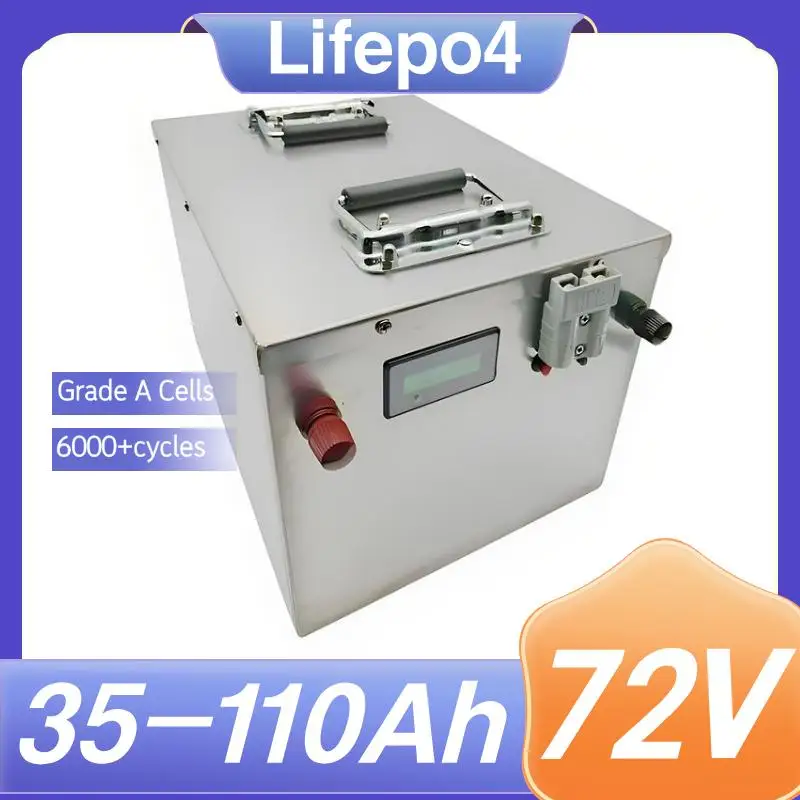 Литиевая батарея 72 В 35 Ач 40 Ач 50 Ач 60 Ач 70 Ач 80 Ач 100 Ач 110 Ач Lifepo4 для 3000 Вт 5000 Вт 7000 Вт Гибридные автомобильные тележки для гольфа Робот RV
Литиевая батарея 72 В 35 Ач 40 Ач 50 Ач 60 Ач 70 Ач 80 Ач 100 Ач 110 Ач Lifepo4 для 3000 Вт 5000 Вт 7000 Вт Гибридные автомобильные тележки для гольфа Робот RV