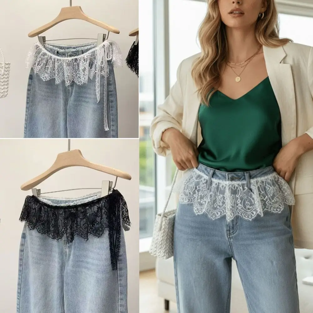 Кружевная мини-юбка с вышитыми цветами, прозрачная уличная одежда Y2K, юбки со рюшами, высокая талия, нерегулярная юбка на шнуровке с оборками
Кружевная мини-юбка с вышитыми цветами, прозрачная уличная одежда Y2K, юбки со рюшами, высокая талия, нерегулярная юбка на шнуровке с оборками