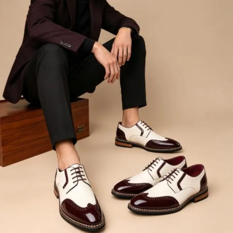 2026 Hot Selling New 39-48 Plus Size Men's Block Carved Lace Up British Style Business Dress Leather Shoes -25506 Loafers Men
2026 Hot Selling New 39-48 Plus Size Men's Block Carved Lace Up British Style Business Dress Leather Shoes -25506 Loafers Men