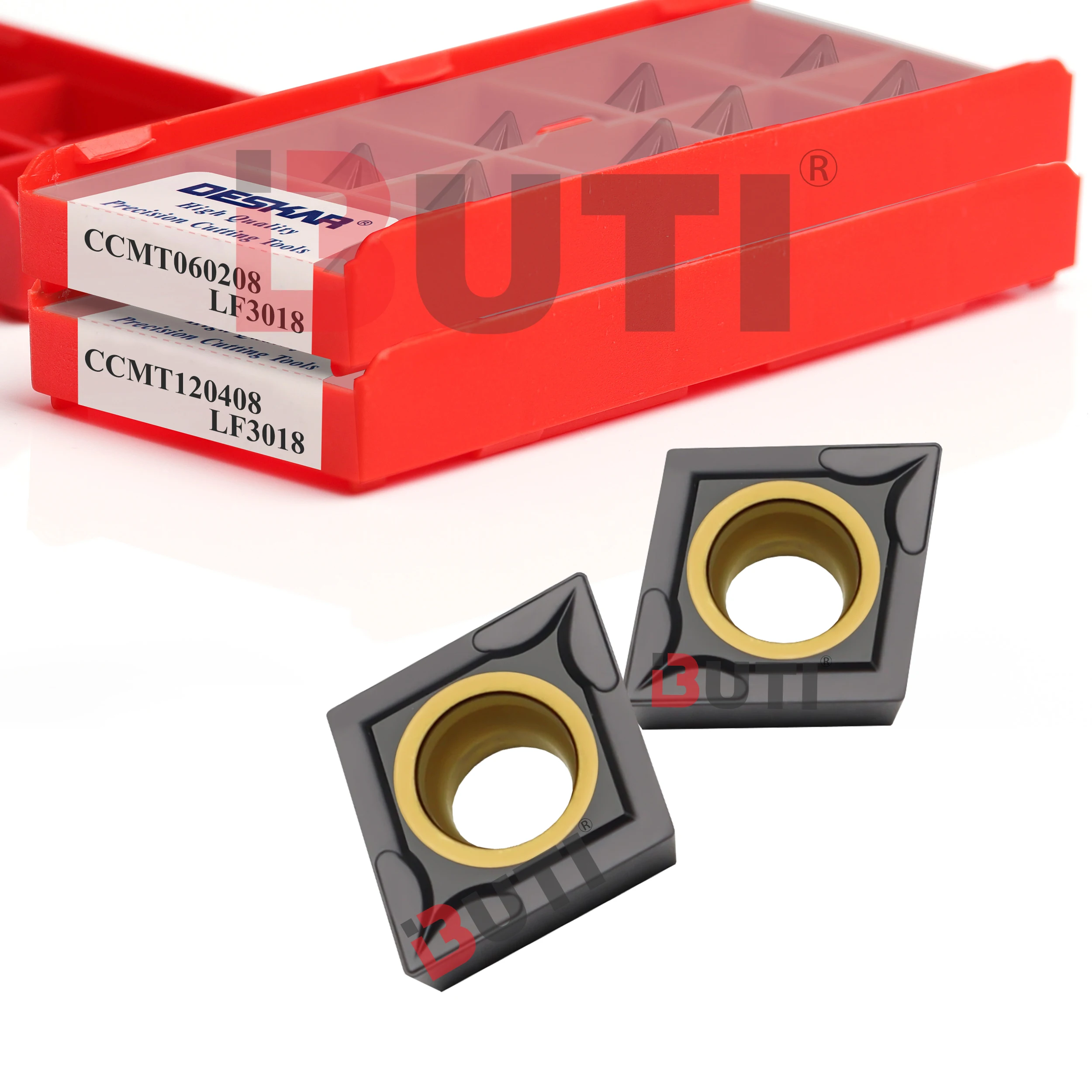 CCMT060204/09T304/120404 LF3018 DESKAR 100% оригинальные токарные пластины с ромбами Обрабатывающий центр Серия CCMT Чавун Специальные лезвия
CCMT060204/09T304/120404 LF3018 DESKAR 100% оригинальные токарные пластины с ромбами Обрабатывающий центр Серия CCMT Чавун Специальные лезвия