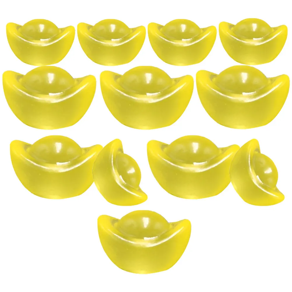 12Pcs Luminous Resin Yuanbao Ingot Decoration Desktop Office Home Accessories Lucky Chinese Ingot Craft Fortune Ornament
12Pcs Luminous Resin Yuanbao Ingot Decoration Desktop Office Home Accessories Lucky Chinese Ingot Craft Fortune Ornament