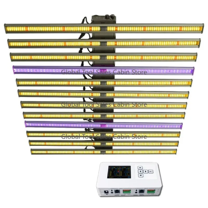 Full Spectrum UV IR LED Grow Light Bars LM301B 10bar 12bar 1000W 1200W Dimming Timing For Indoor Plants Grow Phyto Lamp
Full Spectrum UV IR LED Grow Light Bars LM301B 10bar 12bar 1000W 1200W Dimming Timing For Indoor Plants Grow Phyto Lamp
