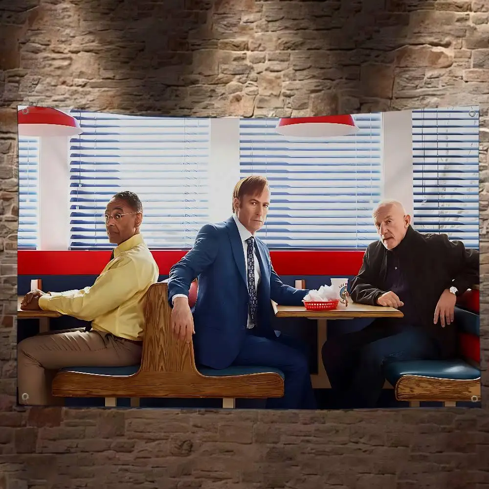 Флаг с изображением персонажей из классических фильмов и аниме Better Call Saul для декора гостиной, дома, общежития, баннер для домашнего декора
Флаг с изображением персонажей из классических фильмов и аниме Better Call Saul для декора гостиной, дома, общежития, баннер для домашнего декора