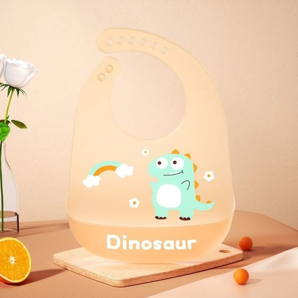 Cute Cartoon Print Baby Bibs Soft Silicone Transparent Kids Feeding Bib Waterproof Adjustable Baby Feeding Stuff
Cute Cartoon Print Baby Bibs Soft Silicone Transparent Kids Feeding Bib Waterproof Adjustable Baby Feeding Stuff