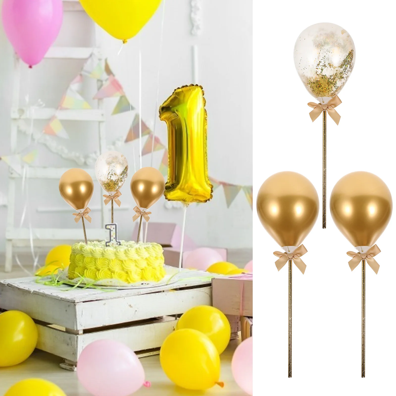 1 set 1 Set Topper For Birthday Decorations Wedding Party Cupcake Toppers Balloon Cake Topper Balloon Cake Ornament Decor
1 set 1 Set Topper For Birthday Decorations Wedding Party Cupcake Toppers Balloon Cake Topper Balloon Cake Ornament Decor